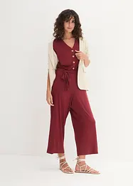 Jersey-jumpsuit i viskosemiks, bonprix