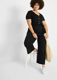 Jersey-jumpsuit i viskosemiks, bonprix