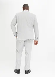 Dress i seersucker, Slim Fit (2 delt sett): Blazer og bukse, bonprix