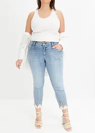 Skinny-jeans med blonde, bonprix