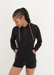 Sweatjakke med hette, bonprix