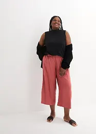 Culottes i viskose, kort, bonprix