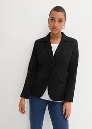 Jersey-blazer i bomull, innsvingt, bonprix