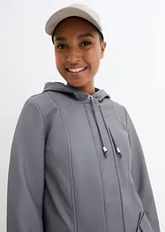 Softshell-parkas med hette, bonprix