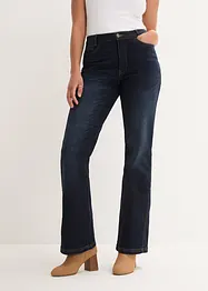 Bootcut-jeans High Waist, komfortlinning, bonprix