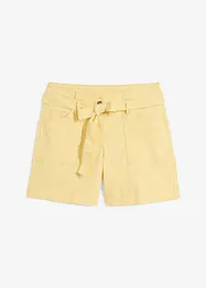 Twill-shorts med knytebelte, bpc bonprix collection