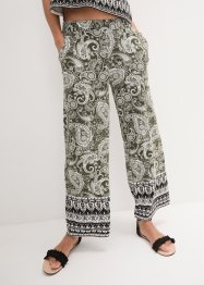 Ledig bukse med paisley-mønster, bpc bonprix collection