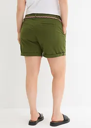 Mamma-chinoshorts med belte, bpc bonprix collection