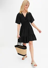 Kjole med smock, bonprix