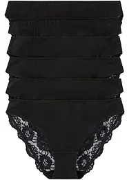 Truse med blonder (6-pack), bonprix