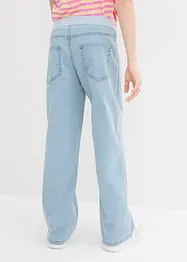 Jeansbukse for barn, Wide Leg, bonprix