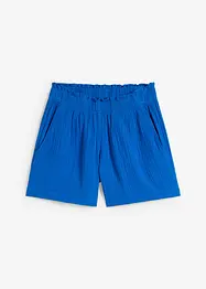 Musselin-shorts i 100% bomull, bonprix