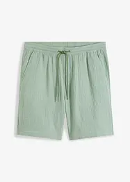 Lang musselin-shorts, Regular Fit, bonprix