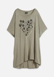 Bigshirt med print, bonprix