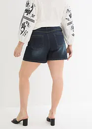 Jeansshorts, High Waist, stretch, John Baner JEANSWEAR