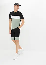 T-skjorte og trikot-bermudashorts (2-delt sett), bonprix