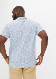 Poloshirt, kort arm, av økologisk bomull, med print, bpc bonprix collection