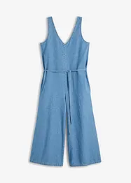 Denim-jumpsuit av ren bomull, RAINBOW