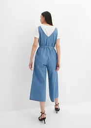 Denim-jumpsuit av ren bomull, RAINBOW