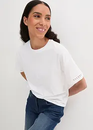 Topp med detalj på ermet, bonprix