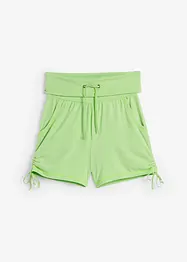 Shorts med rynking, bonprix