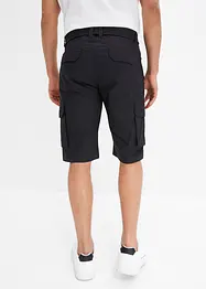 Cargo-bermuda med belte, Regular Fit, bonprix