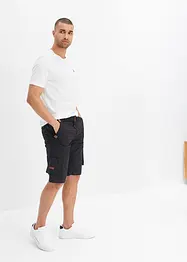 Cargo-bermuda med belte, Regular Fit, bonprix