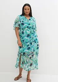 Chiffon-kjole med vingeermer, bonprix