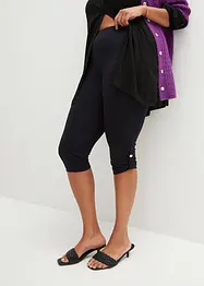 Caprileggings i økologisk bomull, bonprix