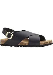 Sandal i skinn, bonprix