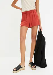 Shorts i viskose med stikklommer på sidene, bpc bonprix collection