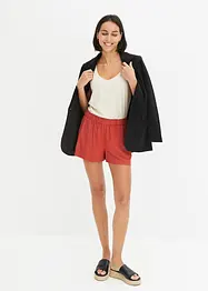Shorts i viskose med stikklommer på sidene, bpc bonprix collection