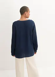 Blusetunika i myk viskose, bonprix