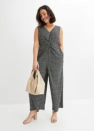 Jumpsuit i crinklejersey, BODYFLIRT