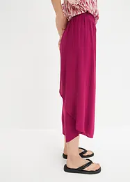 Legglang culottes med elastisk linning, bonprix