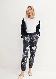 Sweatbukse i bomullmiks, bonprix