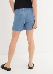 Wide Leg-jeans, Mid Waist, shorts, økologisk bomull, John Baner JEANSWEAR