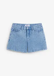 Jeansshorts, Mid Waist, stripet, John Baner JEANSWEAR