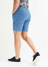 Lang jeansshorts med komfortlinning, Loose Fit, John Baner JEANSWEAR