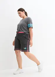 Sweatshorts i bomullsmiks, bonprix