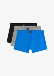 Boxer (3-pack) med økologisk bomull, bonprix