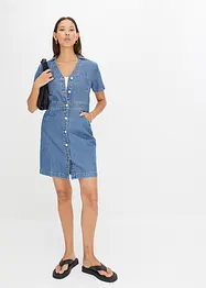 Minikjole av denim, bonprix