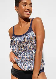 Oversized tankini-overdel av resirkulert polyamid, bpc bonprix collection