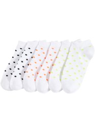 Lave sokker med økologisk bomull (6-pack), bpc bonprix collection