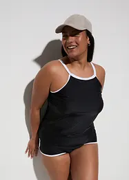 Tankini (2-delt sett), hurtigtørkende, bonprix