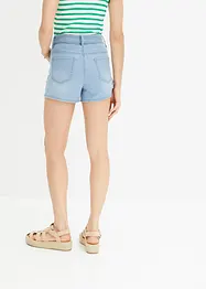 Jeansshorts med belte (2-delt sett), bonprix