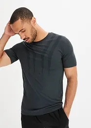 Funksjons-T-shirt, seamless og hurtigtørkende, bonprix