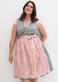 Dirndl med brodert forkle (2-delt sett), bonprix