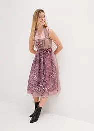 Dirndl med paljett-forkle, bonprix