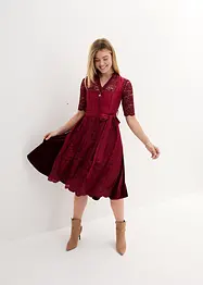 Dirndl med brodert forkle (2-delt sett), bonprix